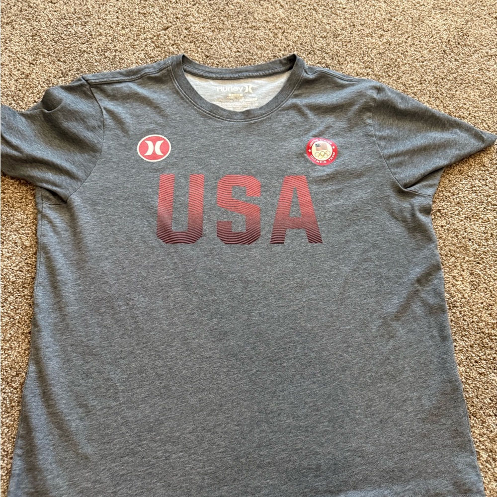 Nike Gray USA Graphic Tee